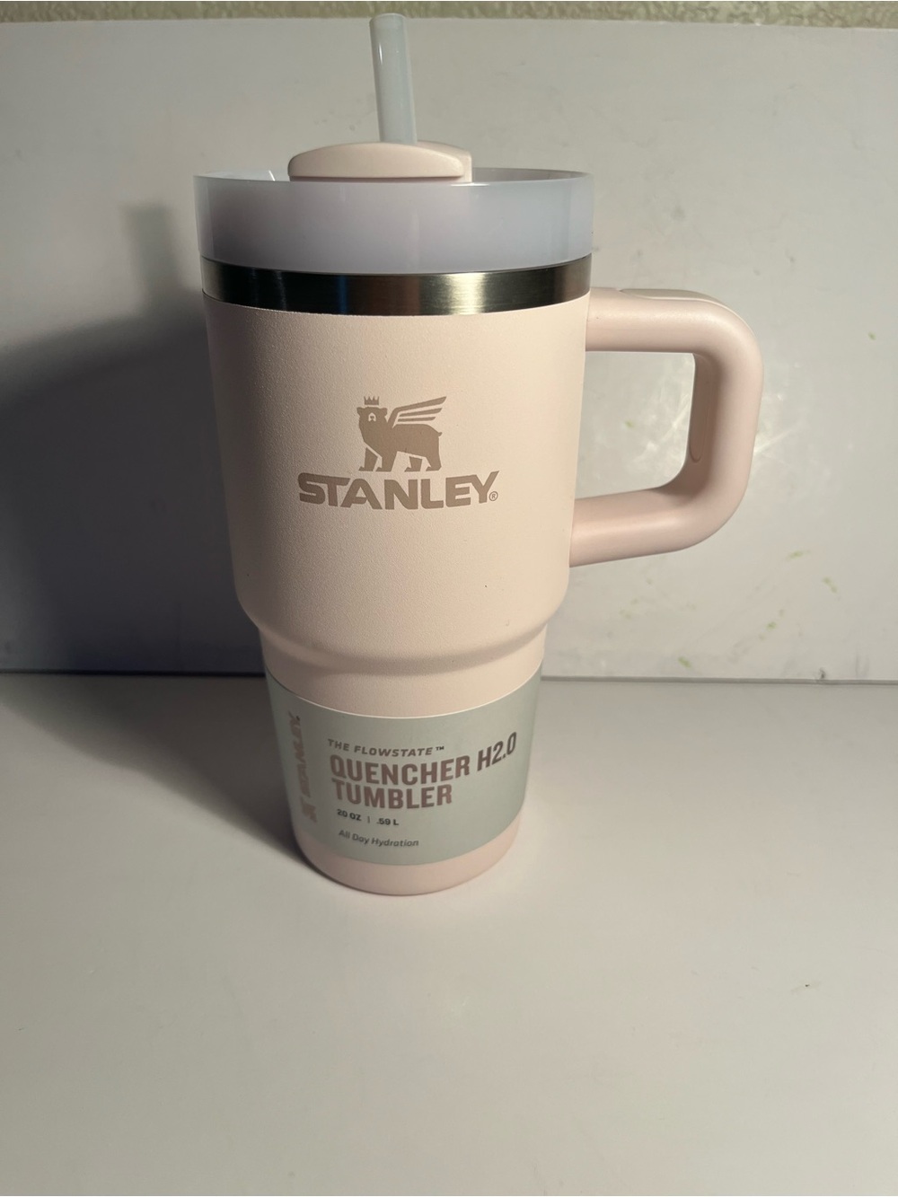 Stanley Quencher H2.0 Tumbler - Pale Pink 🎀🎀🎀🎀🎀